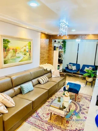 Imagem Excelente apartamento com 117m² de Alto Padrão Mobilado com 3 vagas de garagem coberta!