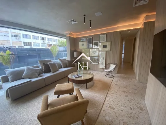 Imagem apartamento de 145m c/ 3 suítes (1 Master), 2 vagas, terraço gourmet, hall privativo, brinquedoteca, piscinas, salão de festas, fitness, spa, solarium