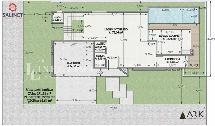 Imagem Casa para Venda em Porto Belo, VIVAPARK, 3 dormitórios, 3 suítes, 4 banheiros, 2 vagas
