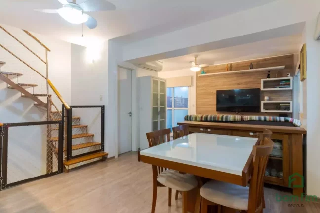 Cobertura 2 dorm. triplex para venda, Rio Branco, Porto Alegre/RS. - CO1971