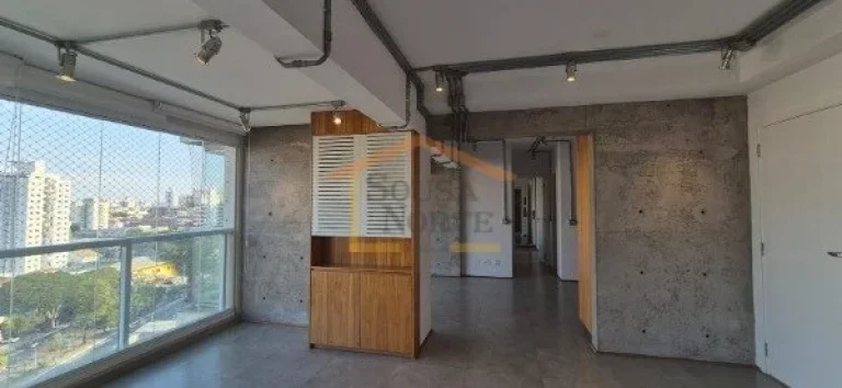 Imagem Apartamento com 104m², junção de 2 unidades, dispõe de 2 dormitórios, sendo 2 suites, podendo a...