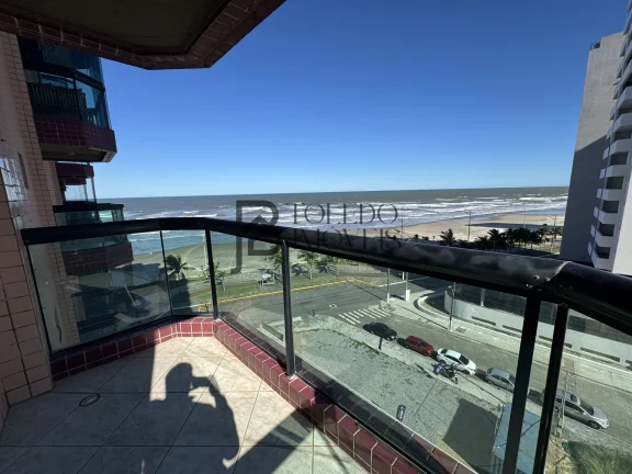 Imagem Apartamento Vista mar de 2 dormitórios sendo 1 suíte no bairro Caiçara - Praia Grande