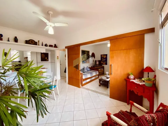 Imagem Apartamento para Venda em Santos, Embaré, 2 dormitórios, 2 banheiros, 1 vaga