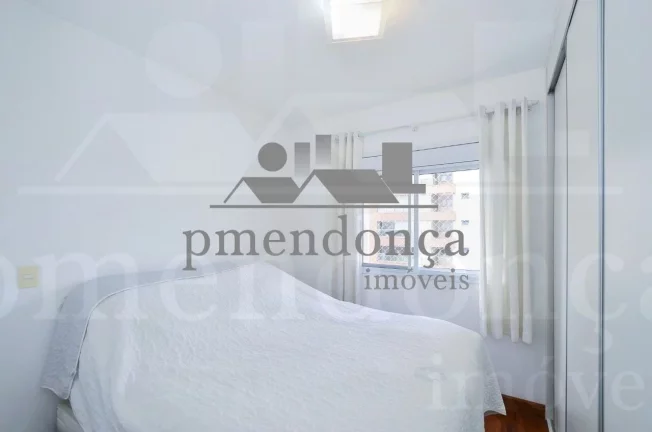 Imagem Apartamento com 94 m², varanda gourmet com churrasqueira, living integrado a cozinha, lavabo, 2 Sui...