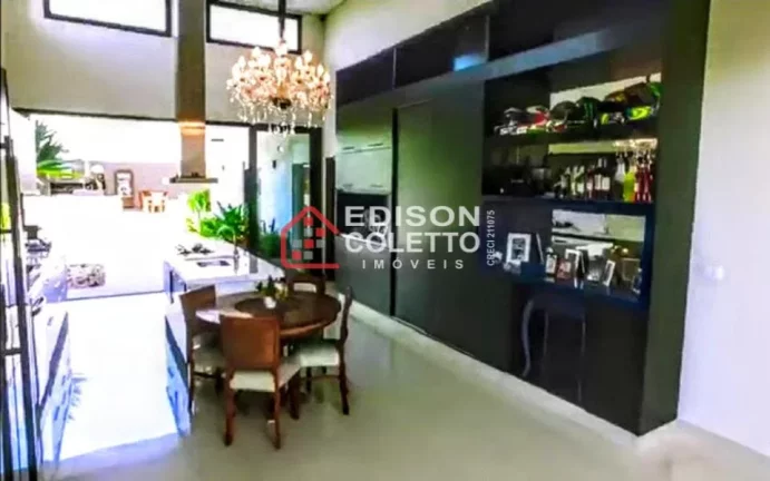 Imagem "Pronto para Morar" Casa no Condomínio Park Campestre com 4 suites com área intima