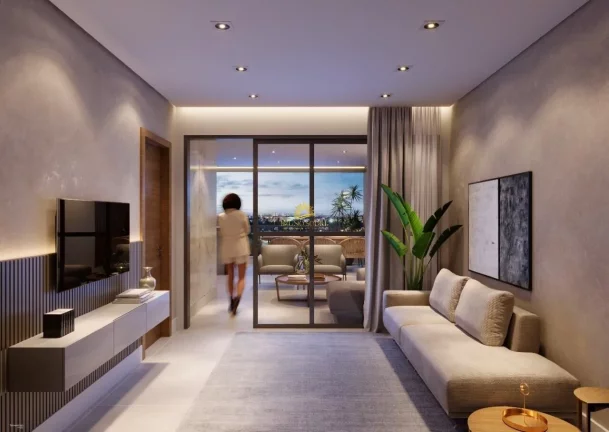 Imagem Este impecável apartamento de alto padrão está localizado no desejado bairro Praia do Morro em Gu...