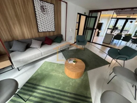 Imagem Apartamento 1 dormitório (SUITE), sala e cozinha integradas, varanda, sem vaga. 26m². Infraestrutu...