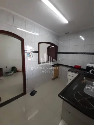 Imagem Linda Casa Principal (+ 2 Casas), 3 Quartos, 3 Banheiros, 2 Salas, Área de Churrasco Grande, 3 Vagas no Jardim Mauá-SP