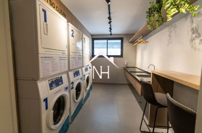 Imagem Studio na Vila Clementino de 38m c/ terraço gourmet,1 dormitório,piscina,salão de festas e jogos,coworking,solarium,fitness,brinquedoteca,pet place
