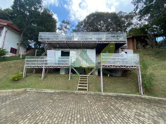 Imagem Linda Chácara Container e Chalé à Venda em Condomínio em Piracaia