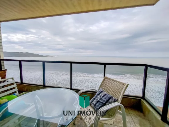 Imagem Apartamento à beira-mar em Guarapari, 4 quartos, 2 suítes, varanda ampla e 144m² de conforto