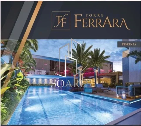 Imagem Torre Ferrara - um luxo - Leal Moreira, 260m², 4 suítes sendo 1 master, 3 vagas