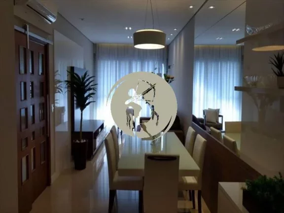 Imagem APARTAMENTO COM DUAS VAGAS DE GARAGEM PARALELAS, SALA 2 AMBIENTES, SACADA FECHADA COM VIDROS (VETRO ...