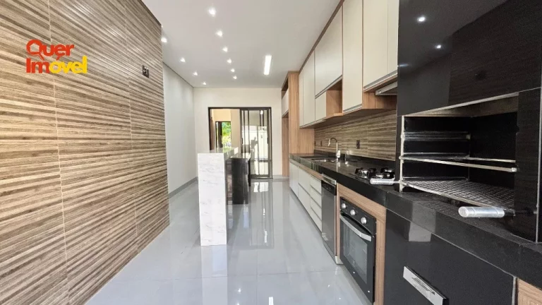 Imagem Casa de luxo em condomínio no Jardim Cybelli, Ribeirão Preto-SP: 3 quartos, 3 suites, 2 salas, 4 banheiros, 4 vagas - 152m².