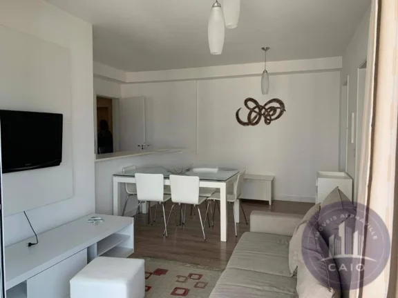 Imagem Apartamento mobiliado para alugar, 50m² por R$ 3.900/mês - Alphaville/SP