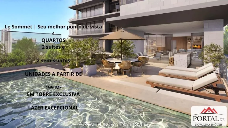 Imagem Apartamento 4 quartos a venda no Vale do Sereno em Nova Lima