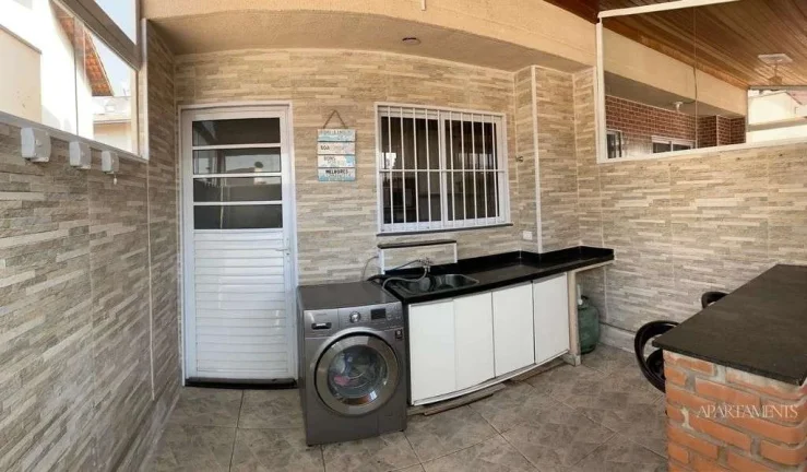Imagem Lindo Sobrado em condomínio de 02 Dormitórios com cozinha planejada - Mobiliada!