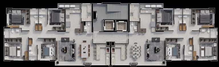 Imagem Azure - Apartamento à venda no bairro Centro - Balneário Camboriú/SC