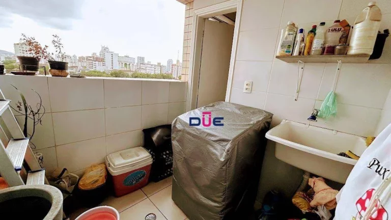 Imagem Apartamento com 2 dormitórios à venda, 66 m² por R$ 550.000 - Embaré - Santos/SP