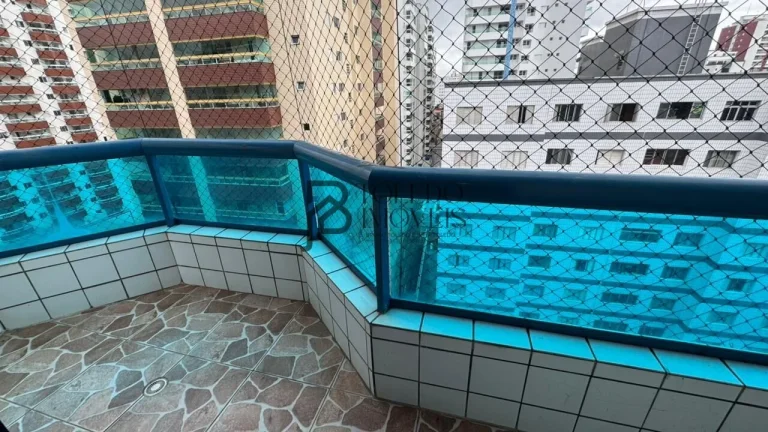 Imagem Apartamento 02 dormitórios com 01 suíte, vista mar, frente rua e sol da manhã - Ocian/PG