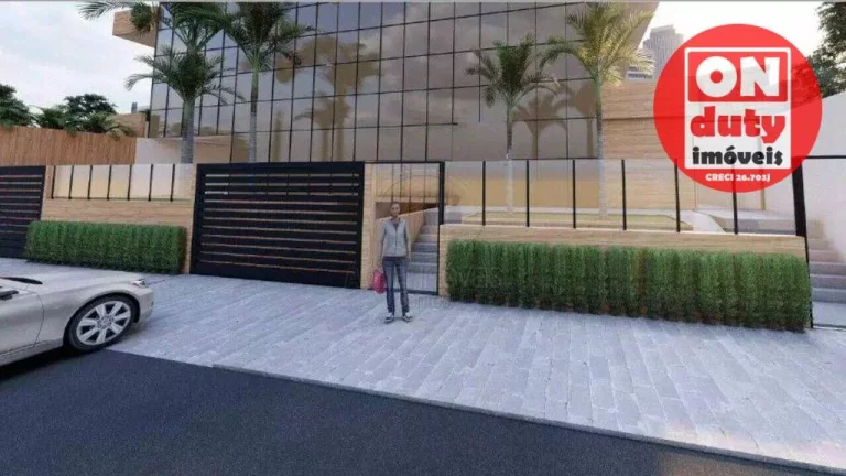 Imagem Espetacular Cobertura. Uma quadra da praia com 3 suítes à venda, 160 m² por R$ 2.800.000 - José Menino - Santos/SP
