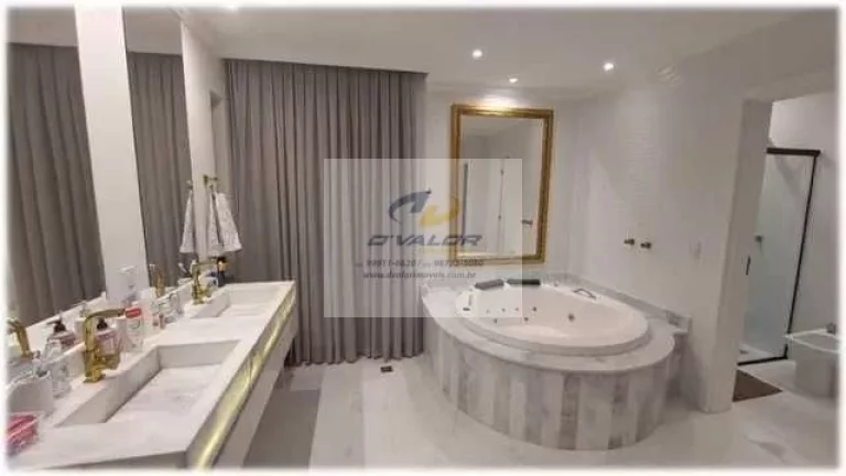 Imagem Vendo Casa, Porteira Fechada, com 334 m², 4 quartos s/ 3 suítes, escritório, piscina e 4 vagas