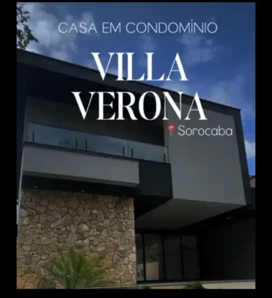 Sobrado à venda Condomínio Villa Verona