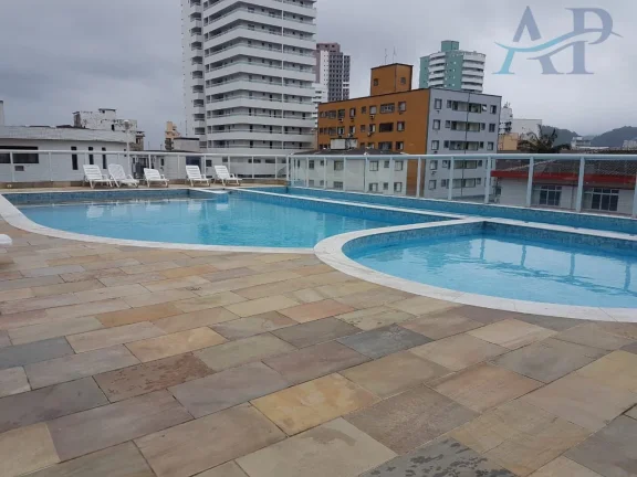 Imagem Apartamento em Praia Grande com 2 Dormitórios Vista Mar no Boqueirão