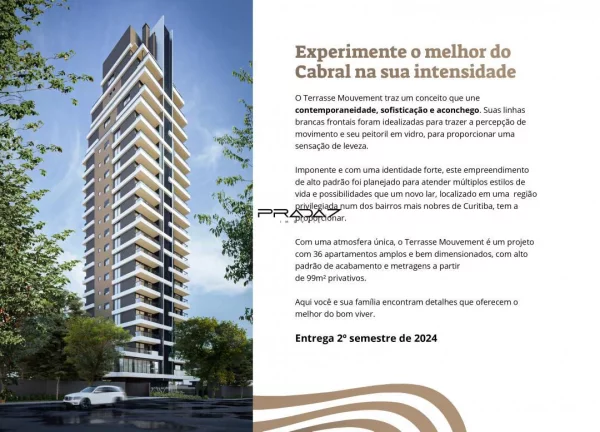 Imagem Apartamento com 3 Dormitorio(s) localizado(a) no bairro Cabral em Curitiba / PARANA Ref.:7