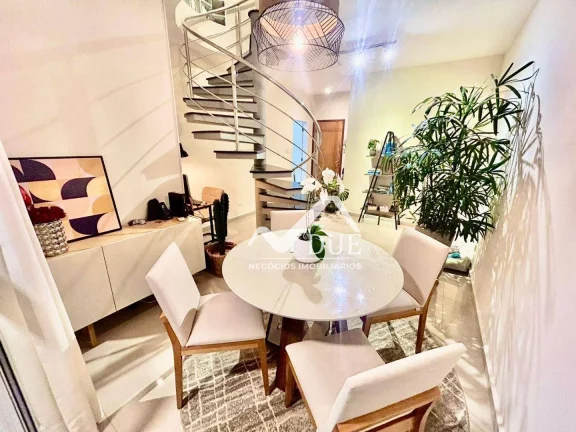 Imagem Cobertura com 3 dormitórios à venda, 158 m² por R$ 960.000,00 - Encruzilhada - Santos/SP