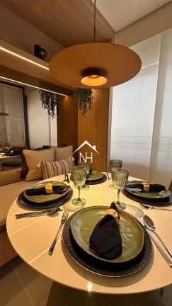Imagem Studio de 37m c/ varanda, 1 vaga, salão de festas, piscinas adulto e infantil, fitness interno e externo, pista de cooper, brinquedoteca,churrasqueira