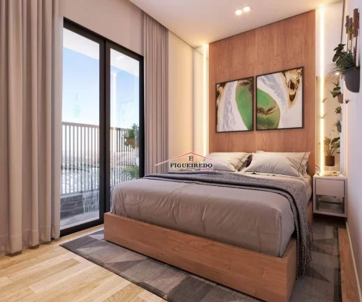 Imagem Apartamento à venda, 58 m² por R$ 545.000,00 - Tupi - Praia Grande/SP