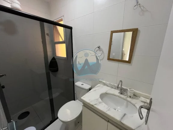 Imagem Apartamento mobiliado de 2 quartos à venda no Itaguá, Ubatuba-SP: 1 suíte, 1 sala, 2 banheiros, 1 vaga de garagem, 52,00 m².