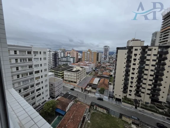 Imagem Apartamento na Guilhermina em Praia Grande com 2 Quartos Frente Mar