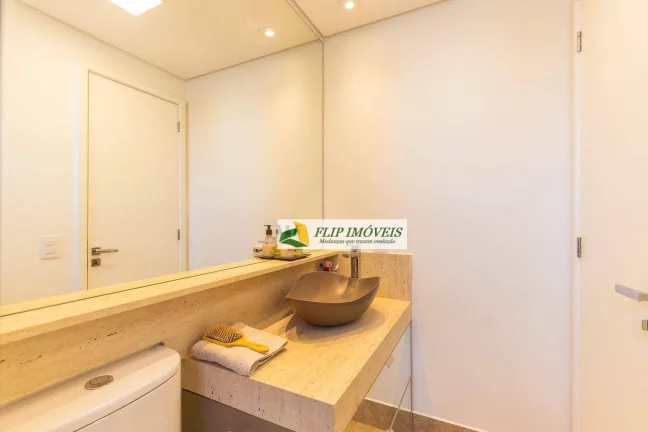 Imagem Cobertura duplex mobilhad para venda com 108 metros quadrados com 1 quarto em Cambuí - Campinas - SP
