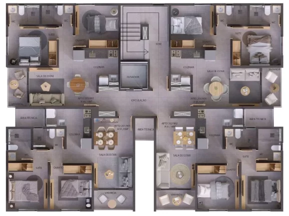 Imagem Apartamento à venda, 52 m² por R$ 318.000,00 - Jardim Cidade Universitária - João Pessoa/PB