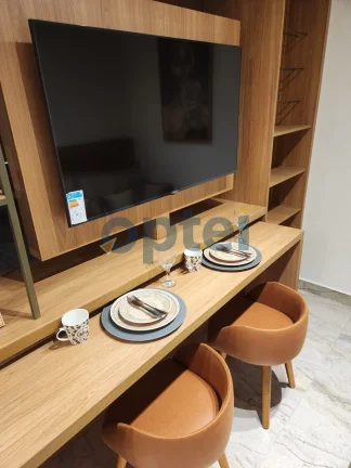 Imagem Loft de Luxo no Centro de São Bernardo: 1 quarto, 1 suíte, 1 sala, 1 banheiro, 1 vaga de garagem, 25m². Alugue já!
