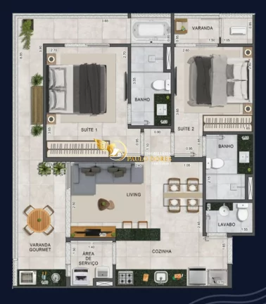 Imagem APARTAMENTO À VENDA COM 2 SUÍTES MAIS LAVABO NO ITAGUÁ EM UBATUBA-SP