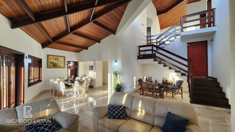 Imagem Atibaia - Chacara de condominio com 5 suites, piscina, area gourmet e terreno com 1741m²