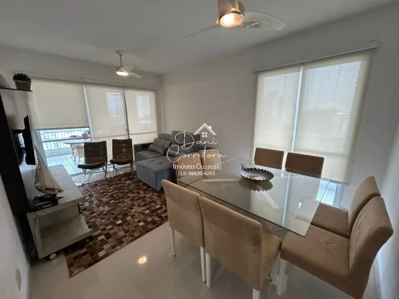 Imagem Imperdível oportunidade: Apartamento à venda em Guarujá-SP, Vila Alzira! 3 quartos, 1 suíte, 2 salas, 2 banheiros, 2 vagas, 129m²!