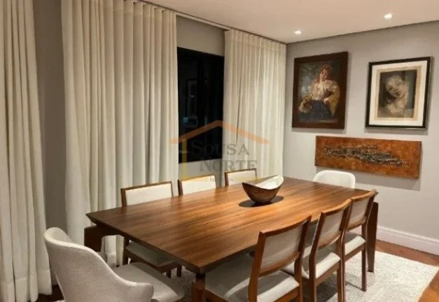 Imagem Apartamento com 146 m² de área útil, planta ampla e bem distribuída.
São 3 dormitórios, sendo ...