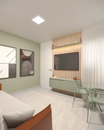 Imagem Apartamento para Venda em Itaboraí, Outeiro das Pedras, 2 dormitórios, 1 banheiro, 1 vaga