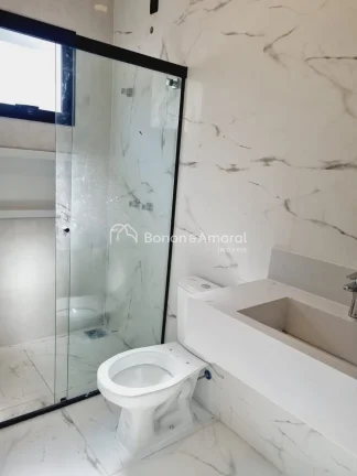 Imagem Casa térrea com 3 suítes, piscina e escritório no Condomínio Reserva Real, Parque Brasil 500, Paulínia