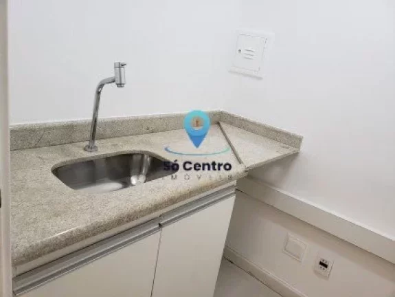 Imagem Excelente sala para locação , composta por recepção, dois banheiros, copa, 2 consultórios e uma...