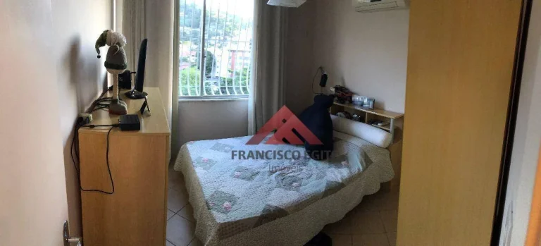 Imagem Apartamento com 2 dormitórios à venda, 65 m² por R$ 358.000,00 - Vital Brasil - Niterói/RJ