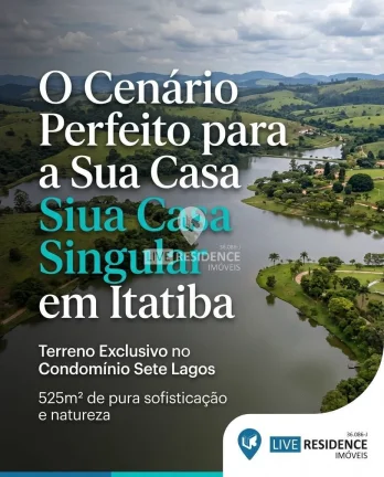 Condomínio Sete Lagos, em Itatiba/SP