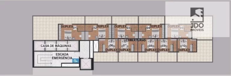 Imagem Cobertura Duplex a Venda no bairro Portão - Curitiba, PR