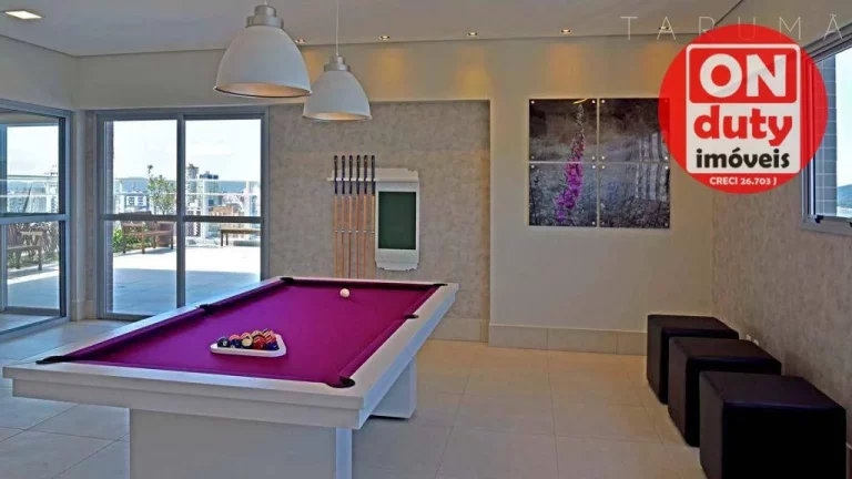 Imagem Apartamento com 1 quarto para alugar, 46 m² por R$ 6.000/mês - Boqueirão - Santos/SP