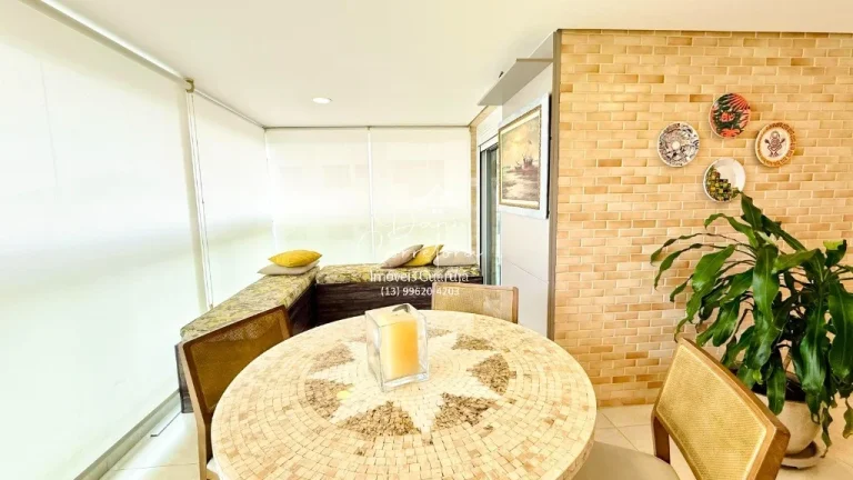 Imagem Imperdível apartamento à venda em Guarujá-SP, Jardim Astúrias: 3 quartos, 2 suítes, 2 salas, 2 banheiros, 2 vagas, 117m²!