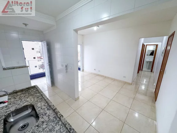 Imagem Imóvel à venda: Apartamento de 2 quartos com vaga na Praia Grande-SP, bairro Mirim - 50m². Aproveite!